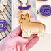Corgi Jubilee Cookie Cutter and Stamp