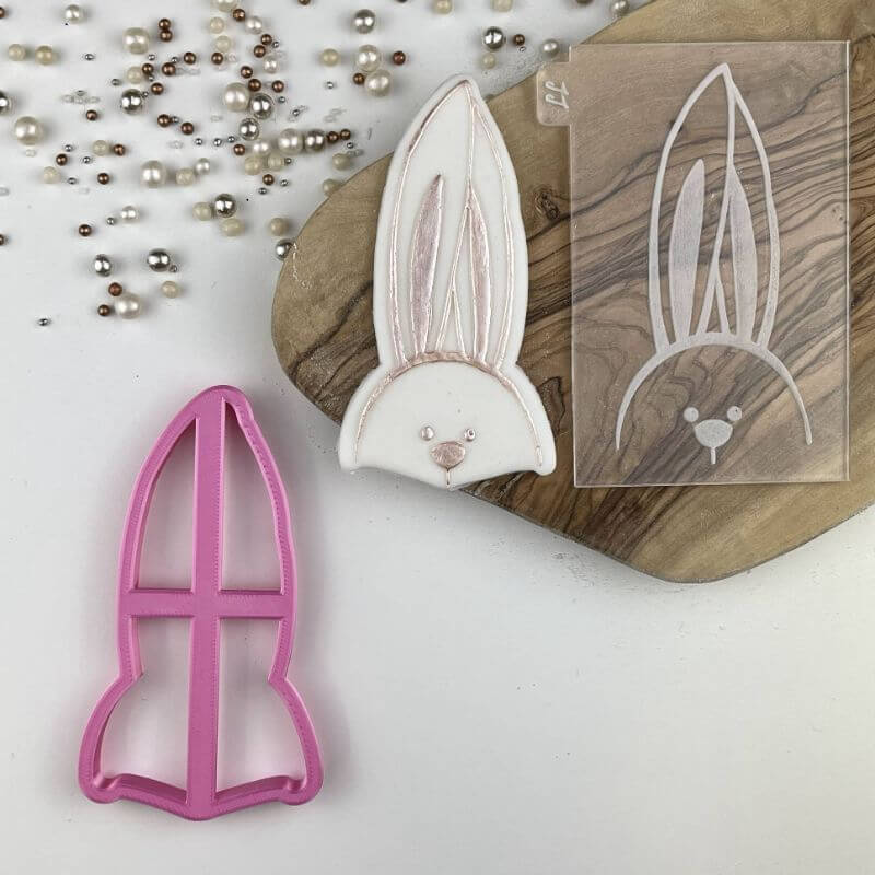 Meet Humphrey the Rabbit Easter Cookie Cutter and Embosser