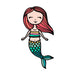 Cute Mermaid Under The Sea Cookie Cutter