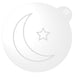 Islamic Moon and Star Cookie Embosser