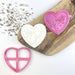 Mum in Heart Mother's Day Cookie Cutter and Stamp