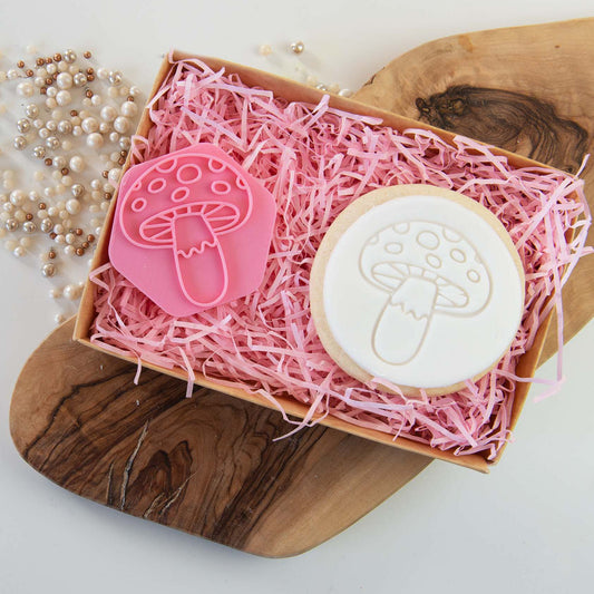 Mushroom Woodland Cookie Stamp