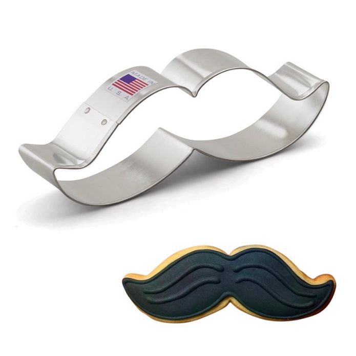 Mustache Metal Cookie Cutter