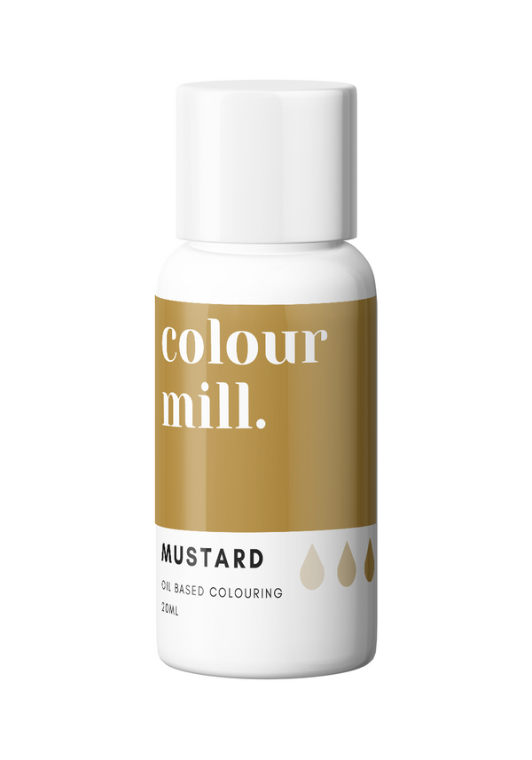 Mustard Colour Mill Icing Colouring - 20ml