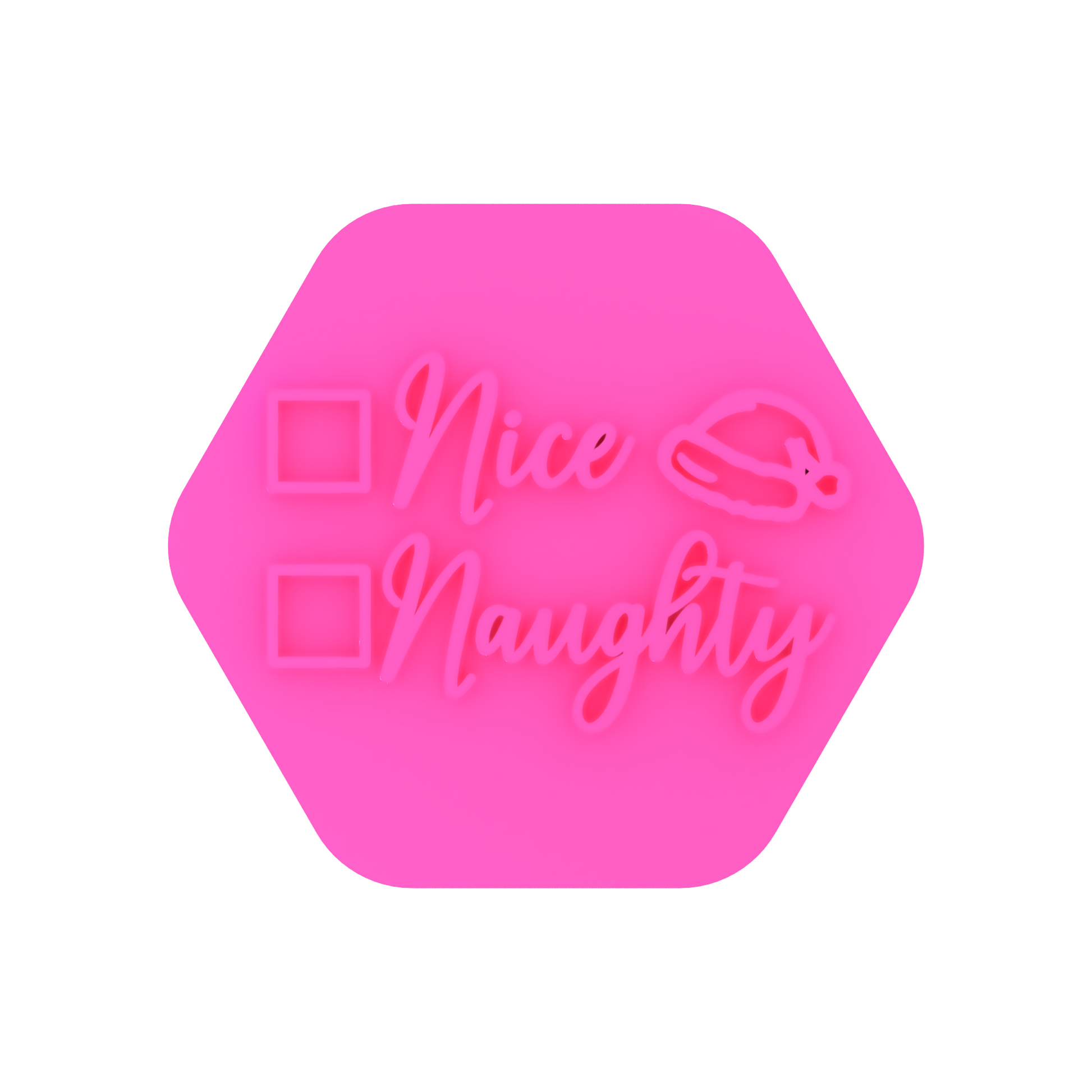 Nice or Naughty Cookie Stamp
