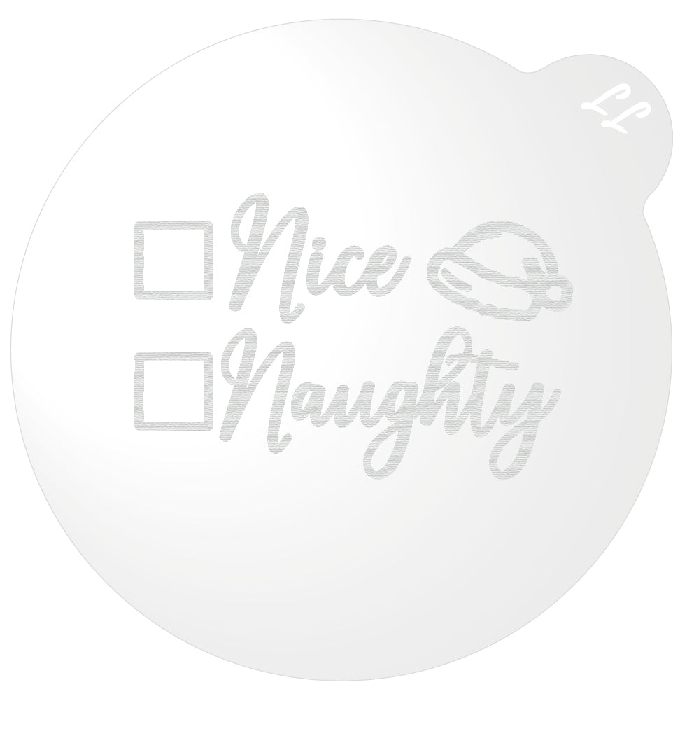 Nice or Naughty Cookie Embosser