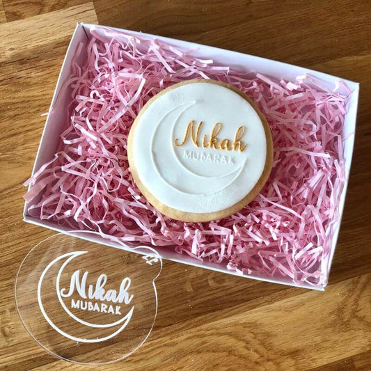 Nikah Mubarak Cookie Embosser