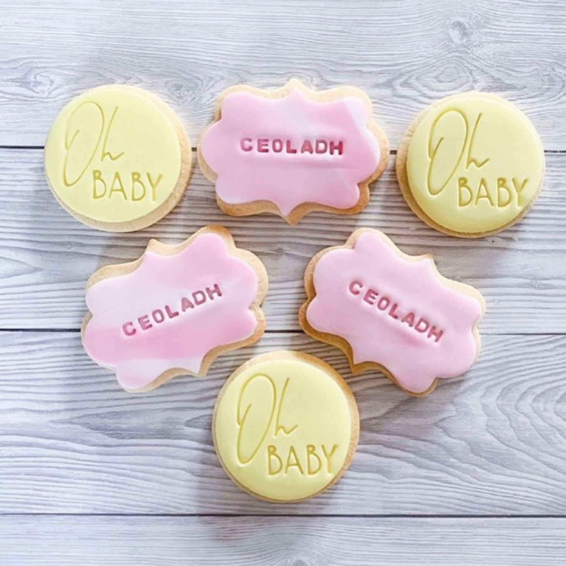Oh Baby Cookie Stamp