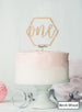 Hexagon Number One Cake Topper Premium 3mm Acrylic