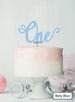 One Swirly Font 1st Birthday Cake Topper Premium 3mm Acrylic Baby Blue