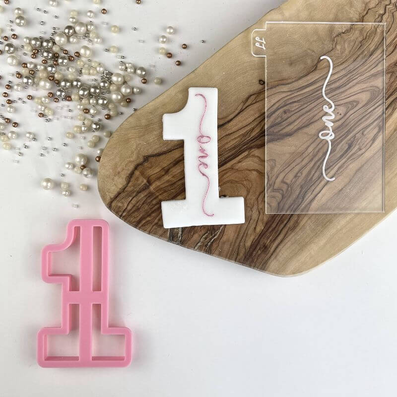 Number 0-9 (8cm) Cookie Cutter and Embosser