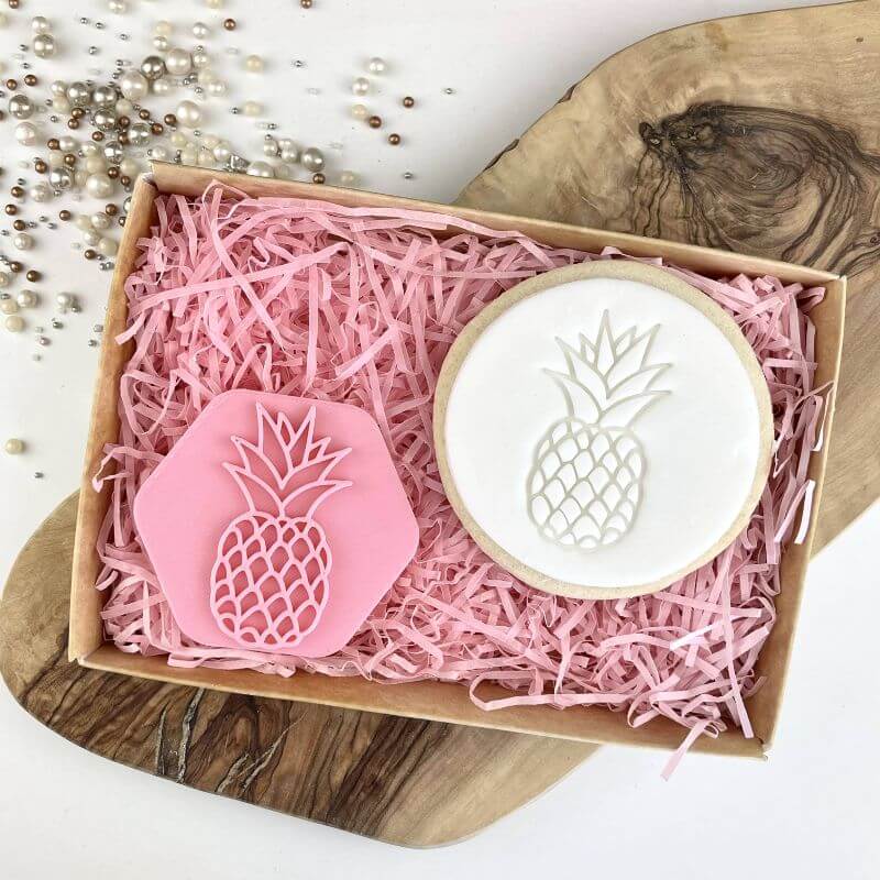 Pineapple Summer Cookie Stamp