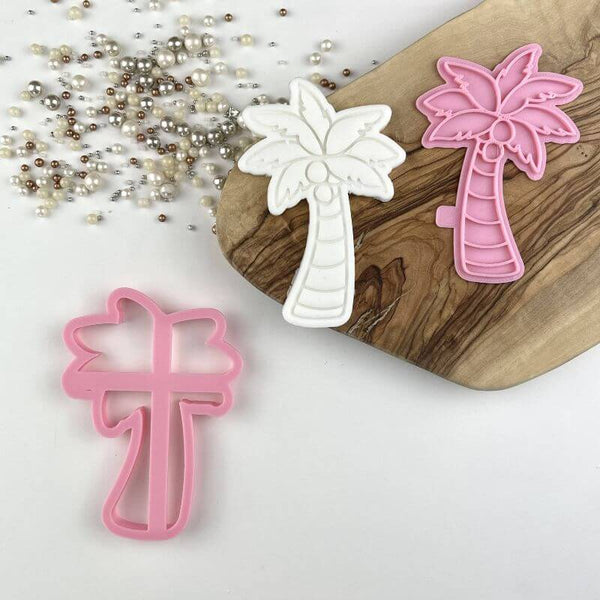 Palm Tree Summer Cookie Cutter and Stamp