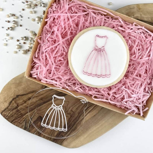 Party Dress Hen Party Cookie Embosser