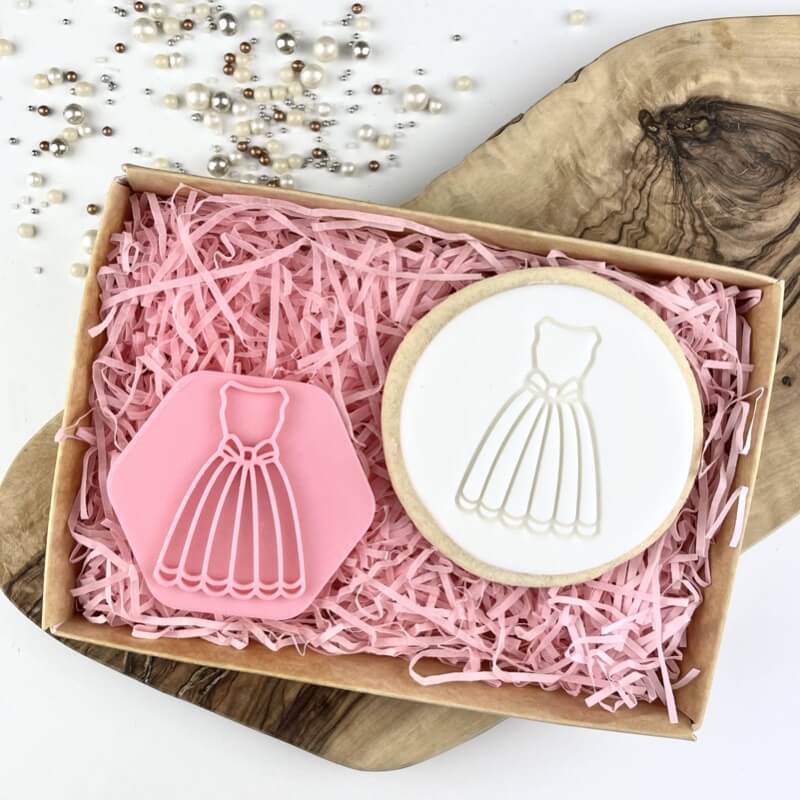 Party Dress Hen Party Cookie Stamp