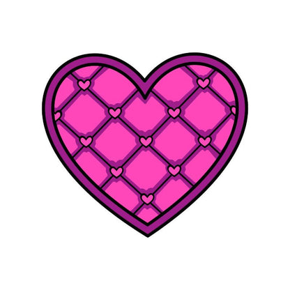 Patchwork Heart Valentine's Cookie Cutter