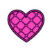 Patchwork Heart Valentine's Cookie Cutter