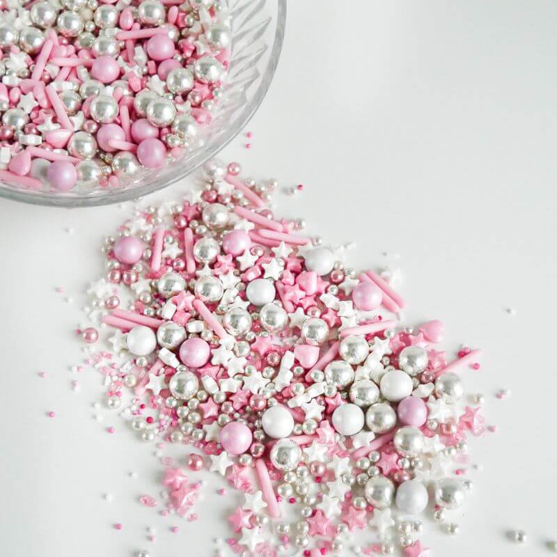 Pink Christmas Sprinkle Mix