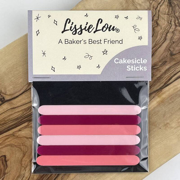 Pink Colours Acrylic Cakesicle Sticks