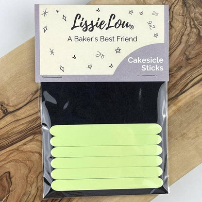 Pistachio Acrylic Cakesicle Lollipop Sticks