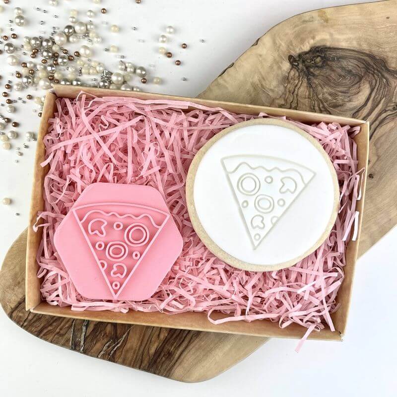 Pizza Food & Drink Cookie Stamp