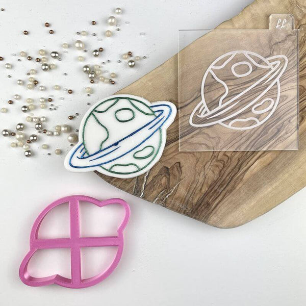 Planet Space Cookie Cutter and Embosser