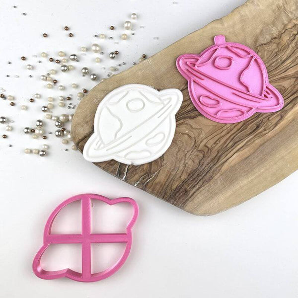 Planet Cookie Cutter and Stamp