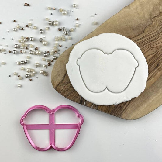 Pretty Flower Baby Booties Baby Shower Cookie Cutter