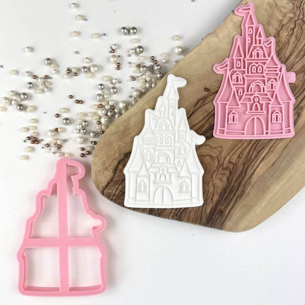 Princess Castle Cookie Cutter and Stamp by Catherine Marie Bakes