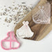 Princess Dress Cookie Cutter and Embosser by Catherine Marie Bakes