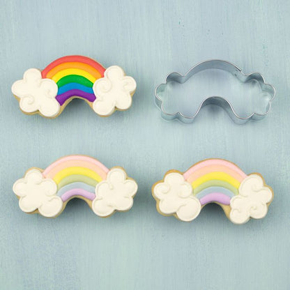 Rainbow Metal Cookie Cutter