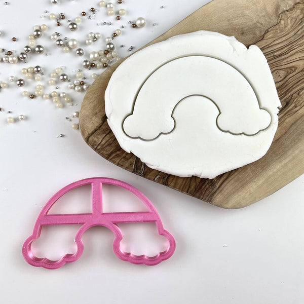 Rainbow with Clouds St Patrick's Day Cookie Cutter