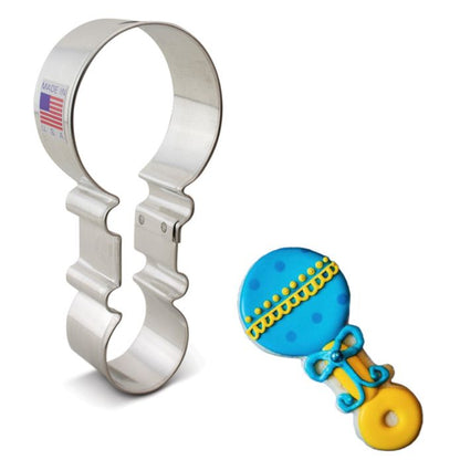 Rattle Metal Cookie Cutter