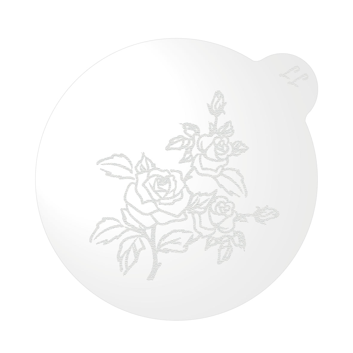 Rose With Buds Floral Cookie Embosser