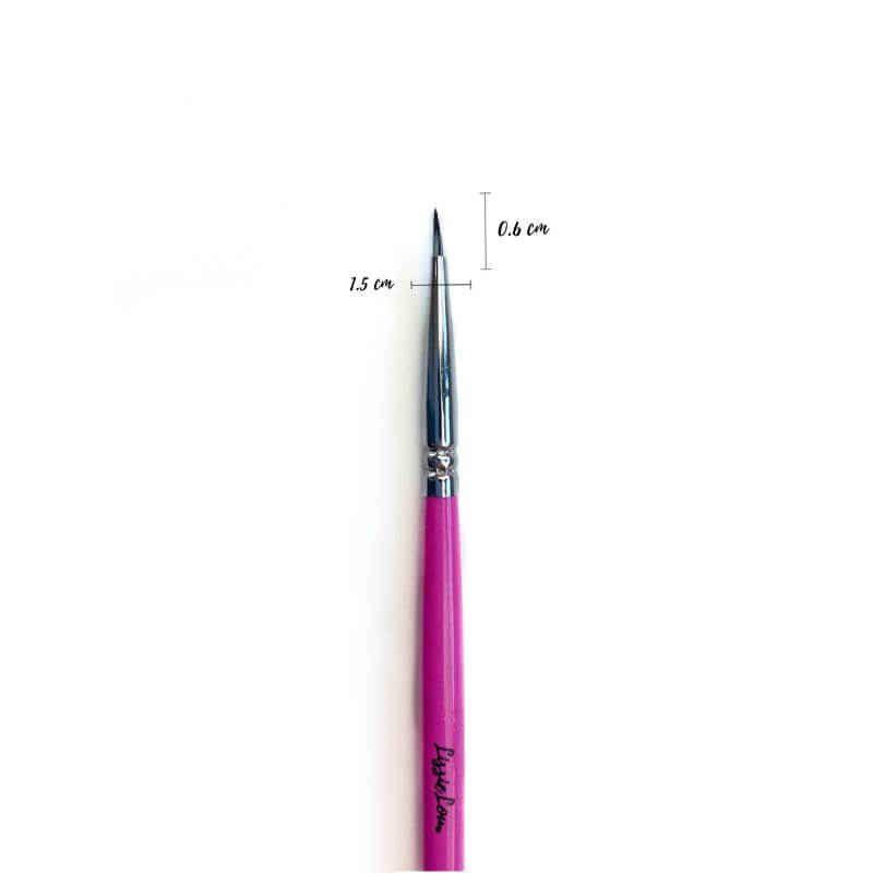 LissieLou Pointed Paint Brush Size 00