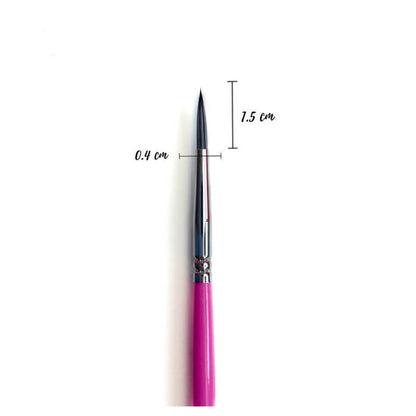 LissieLou Pointed Paint Brush Size 4