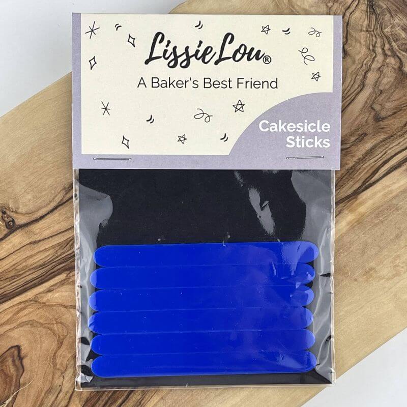 Royal Blue Acrylic Cakesicle Lollipop Sticks