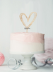 Multi Heart Wedding Valentine's Cake Topper Premium 3mm Acrylic