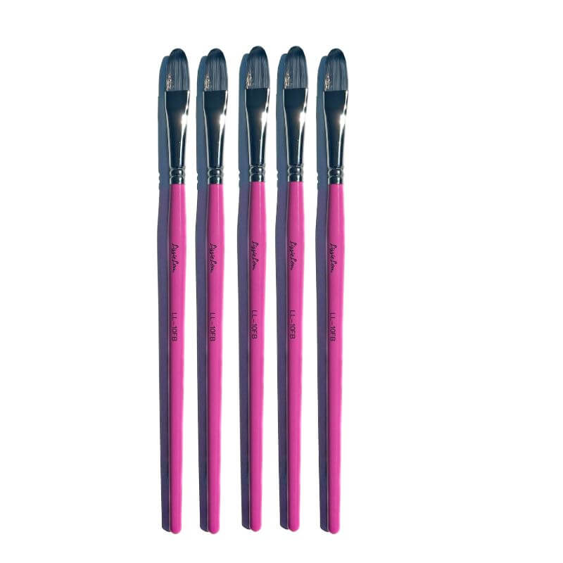 LissieLou Filbert Paint Brush Size 10