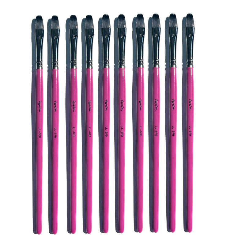 LissieLou Filbert Paint Brush Size 6