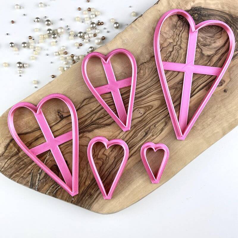 Skinny Heart Cookie Cutter