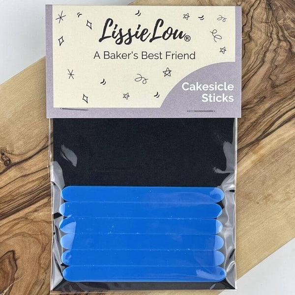 Sky Blue Acrylic Cakesicle Lollipop Sticks