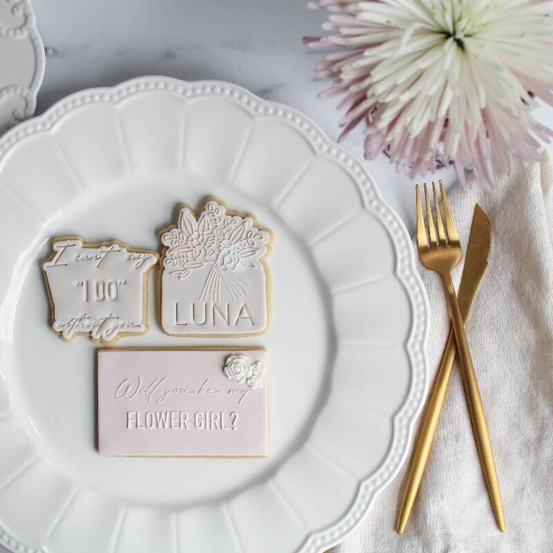 Soho Cookies I Can't Say I Do Without You Bridal Party Cookie Cutter