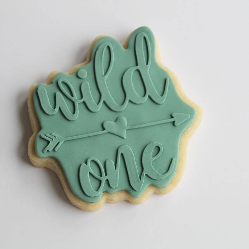 Wild One with Arrow Baby Shower Cookie Cutter