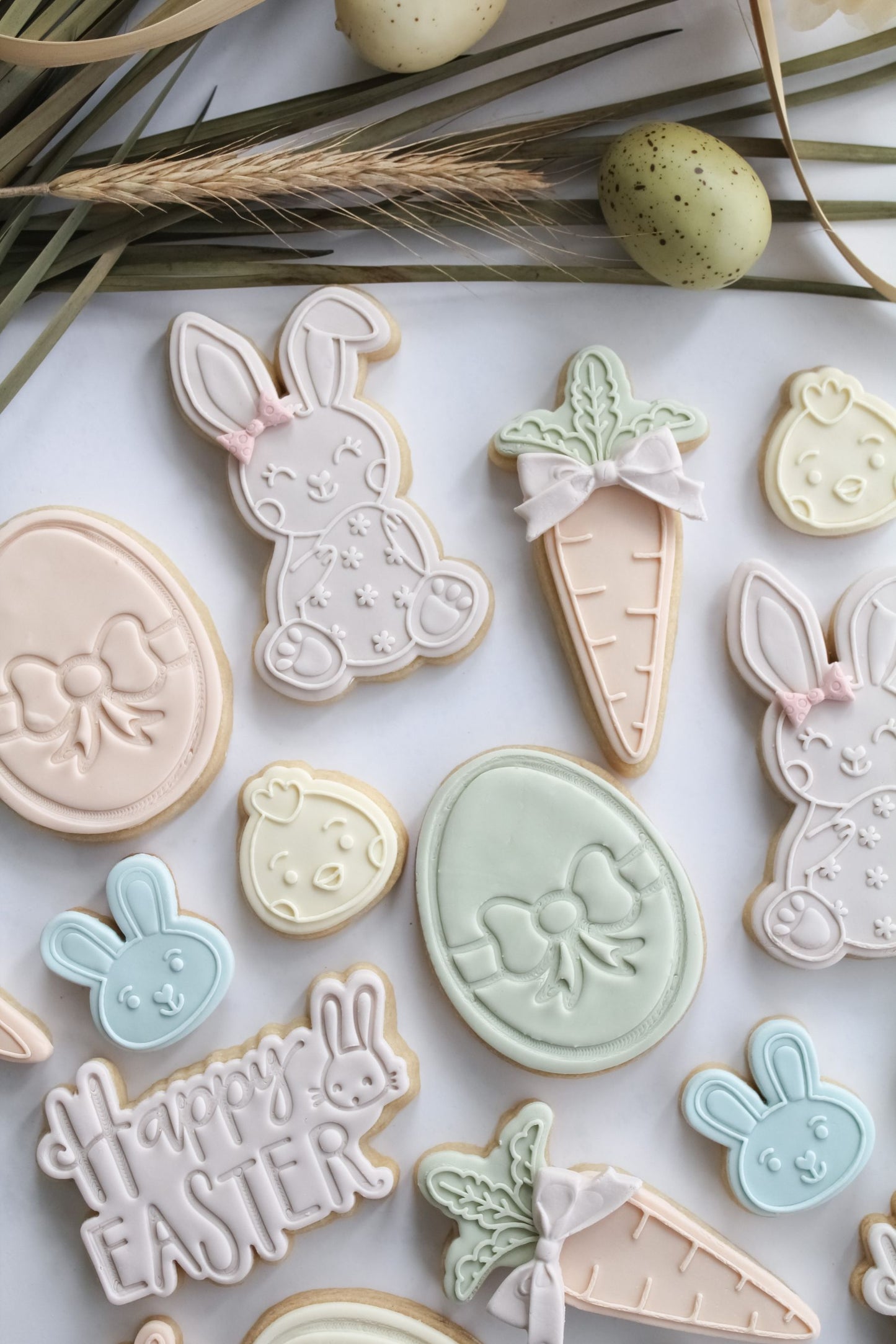 Easter Egg with Bow Cookie Cutter and Stamp