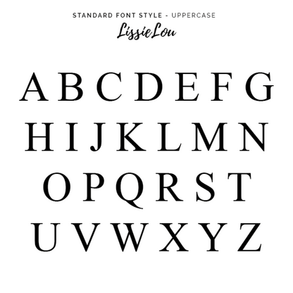 Over The Edge Bluebell and Standard Initial Font Double Layer Custom Cake Topper Premium 3mm Acrylic or Birch Wood