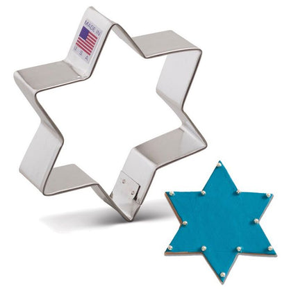 Star of David Metal Cookie Cutter