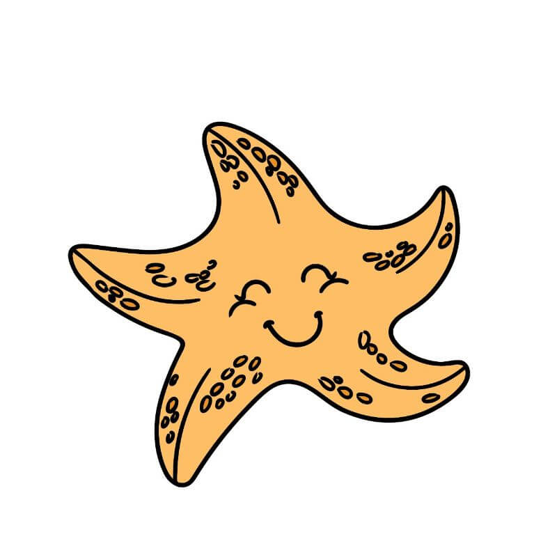 Starfish Under The Sea Cookie Cutter