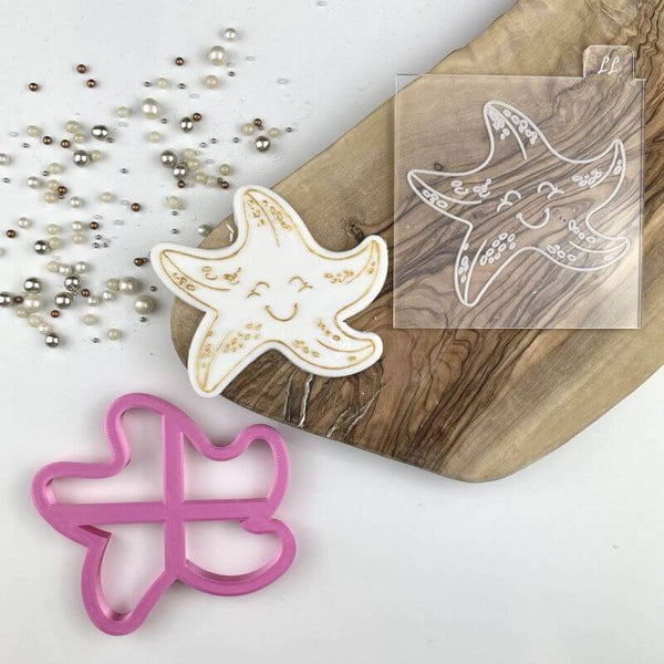 Starfish Under The Sea Cookie Cutter and Embosser