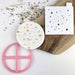 Stars Texture Tile Cookie Cutter and Embosser